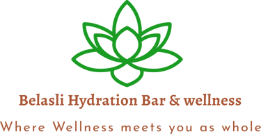 Belasli hydration bar & wellness logo