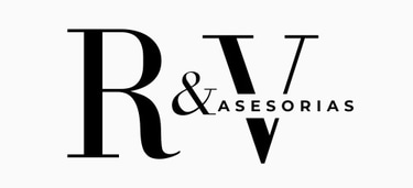 R&V ASESORIAS logo