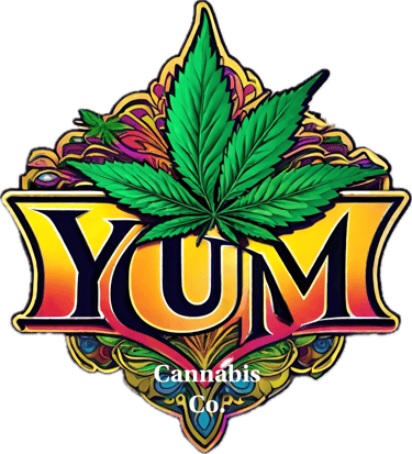 Yum cannabis company logo