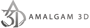 Amalgam 3D logo