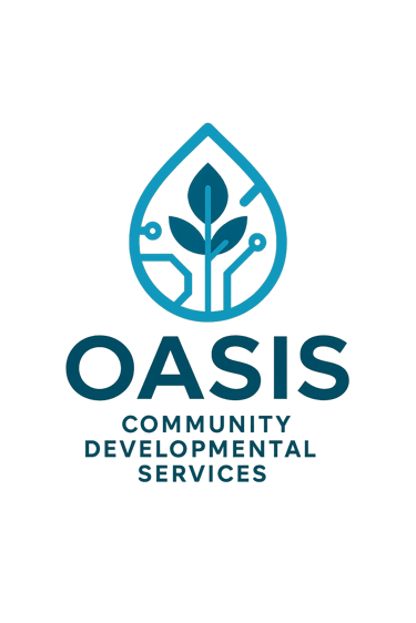 Oasis Community Developmental Services (Oasis CDS) logo