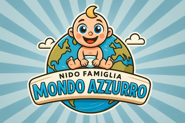 Nido famiglia Mondo Azzurro logo