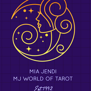 MJ World of Tarot logo