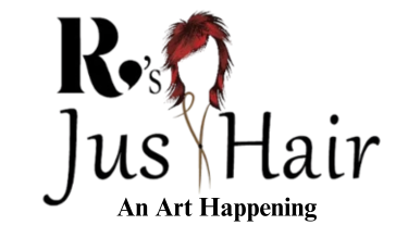 R's Just Hair logo