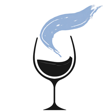 Víno a štětec logo