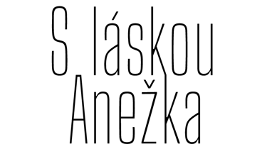 S láskou Anežka logo