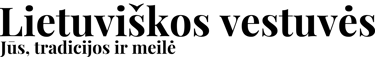 Lietuviškos vestuvės logo