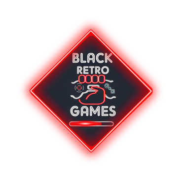 BLACK RETRO GAMES logo