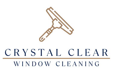 CRYSTAL CLEAR WINDOW CLEANING logo