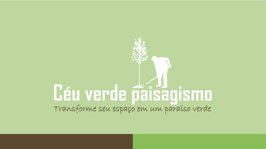 Céu Verde Paisagismo e jardinagem logo