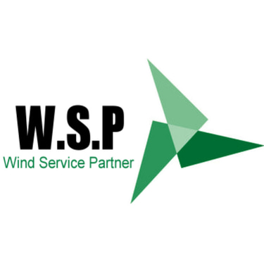 W.S.P. wind service partner logo
