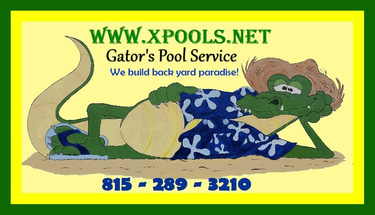 Gator's Pool Service logo