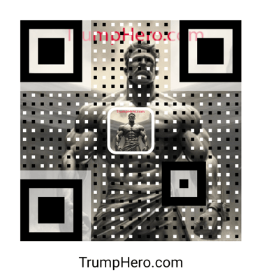 Trump Hero the 47th US President logo