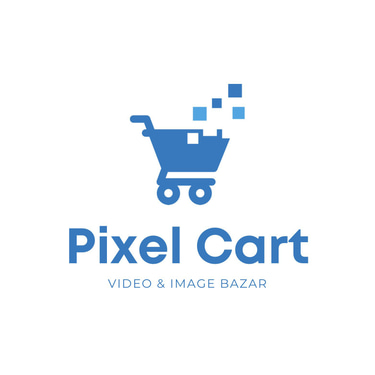 Pixel Cart – Your One-Stop Video & Image Bazaar logo