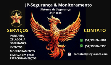 JPSegurança & Monitoramento 24 horas logo