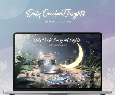 DAILY ORACLE, THEURGY and INSIGHTS logo