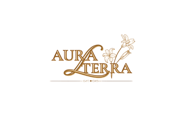 AuraTerra Natural Handcrafted logo