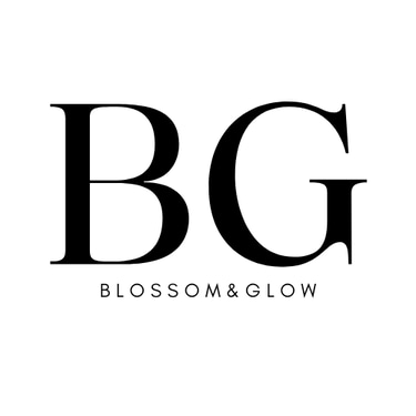 Blossom and glow logo