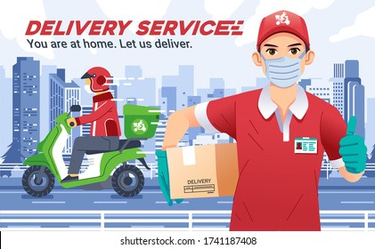 Delivery service logo