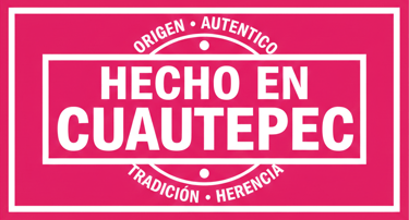 HECHO EN CUAUTEPEC DE HINOJOSA HIDALGO logo