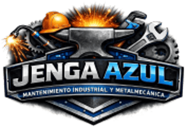 Jenga azul logo