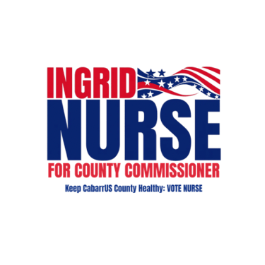 Ingrid Nurse for County Commissioner logo