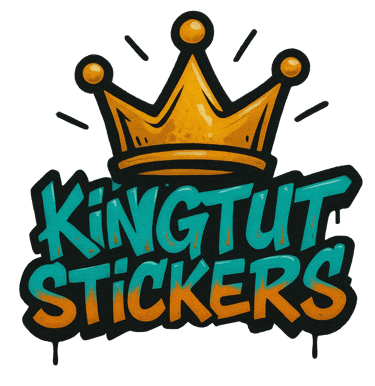 King Tut Stickers logo