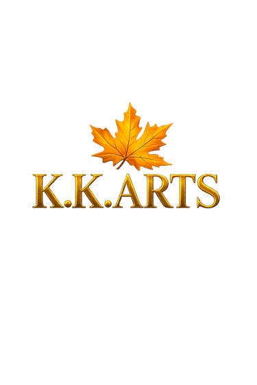 k.k. arts shawls logo
