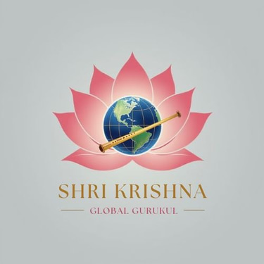 shri krishna global gurukul logo