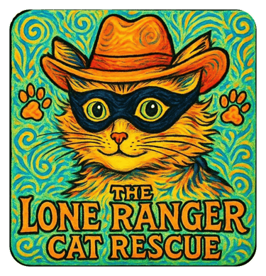The Lone Ranger Cat Rescue logo