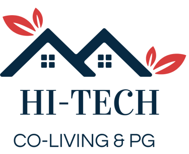 HI-TECH CO-LIVING & PG logo
