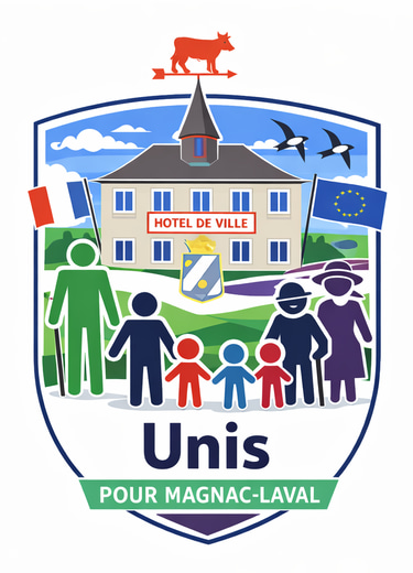 Tous unis pour Magnac-Laval logo