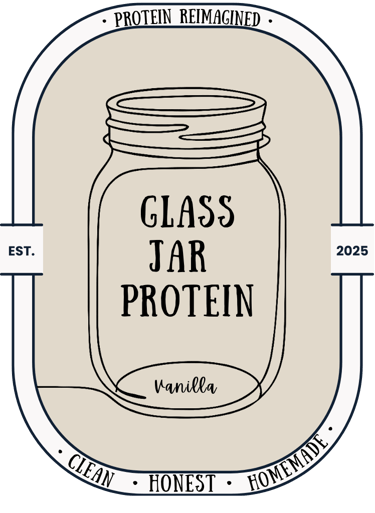 Glass Jar Protein logo