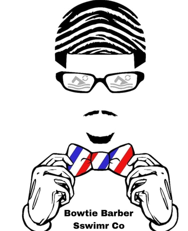 Bowtie Barber Sswimr Co. logo