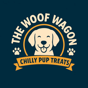 The Chilly Pup Woof Wagon logo