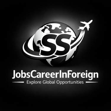 jobs career in foreign logo