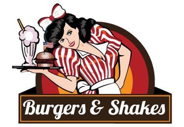 Burgers & Shakes logo