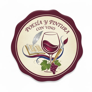 Poesia y Pintura con Vino logo