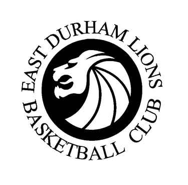 East Durham Lions Basketball Club logo