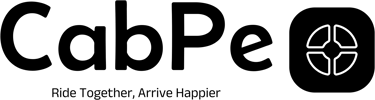 Cabpe is a new-age Indian ridesharing startup logo
