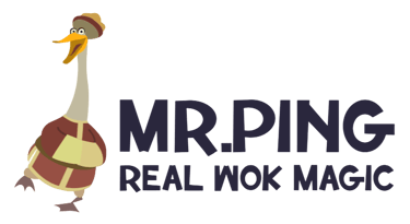 MR.PING REAL WOK MAGIC logo