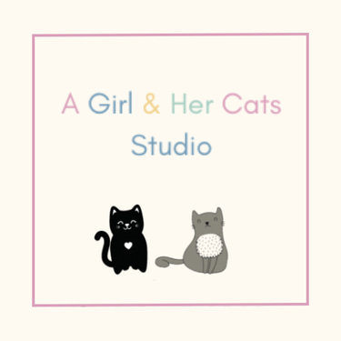 A Girl and Her Cats Studio logo