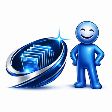 SMILE AND JUST BE HAPPY logo