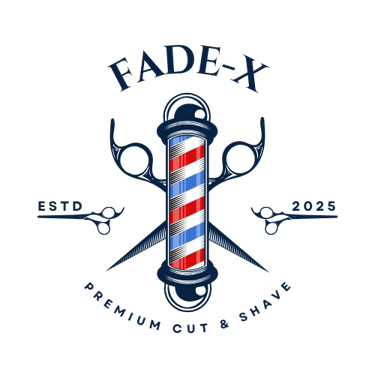 FADE-X Barbershop logo