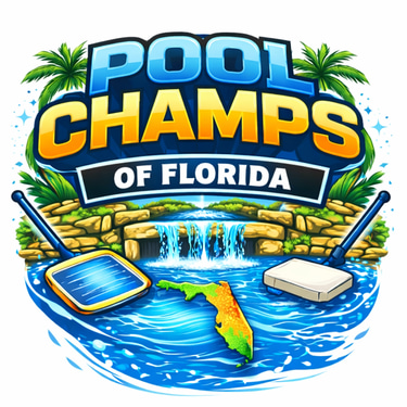 pool champs of Florida logo