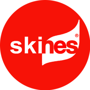 SKINES logo