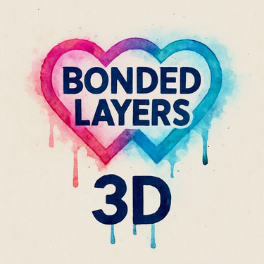 Bonded Layers 3D logo