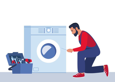 Washing machine repair logo