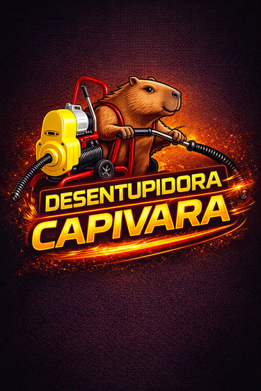 Desentupidora capivara logo