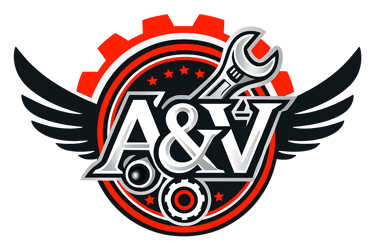 A&V auto repair logo